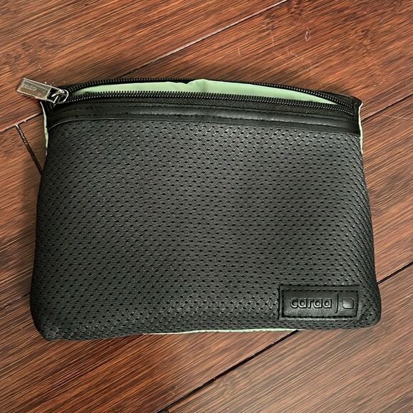 2 in 1 Bag! String Backpack Turns into Folded Cosmetic / Travel Bag - Brand NEW - Picture 2 of 6